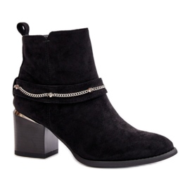 Step in style Saappaat Malli Hanalen NS356 Musta - Astu tyyliin Step in style Saappaat Malli Hanalen NS356 Musta - Astu tyyliin