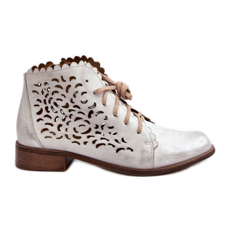 Step in style Saappaat Malli Zazoo 2871/005 Hopea - Astu tyyliin harmaa