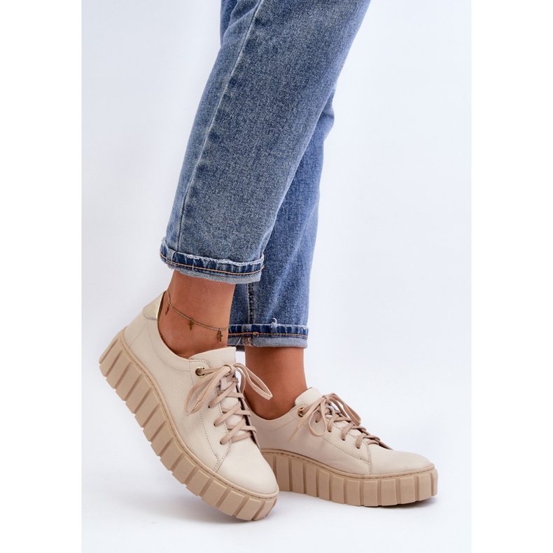 Step in style Kengät Malli Zazoo 2919/054 Beige - Astu tyyliin