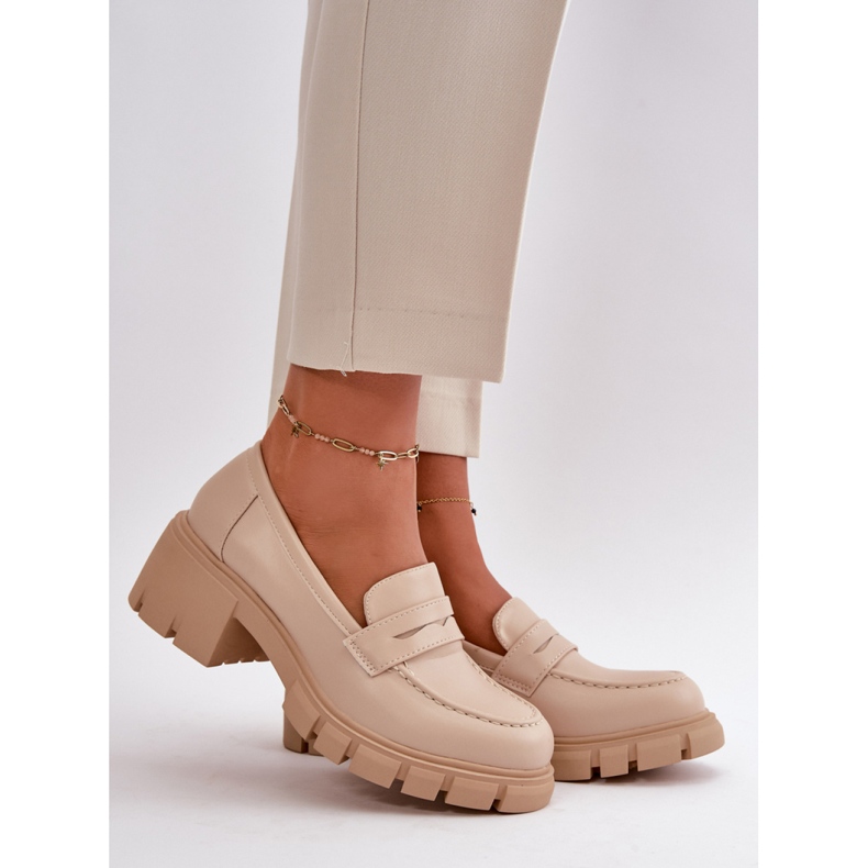 Step in style Kengät Malli Menloa 68222 Beige - Astu tyyliin