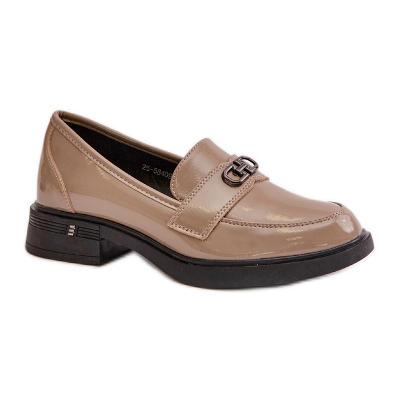 Step in style Mokasiinit Malli Vinceza 58409 Khaki Lakka - Astu tyyliin vihreä