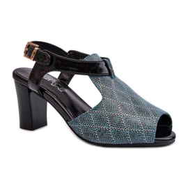 Step in style Sandaalit Malli Queenmarie SA228-3 Turquoise - Astu tyyliin sininen