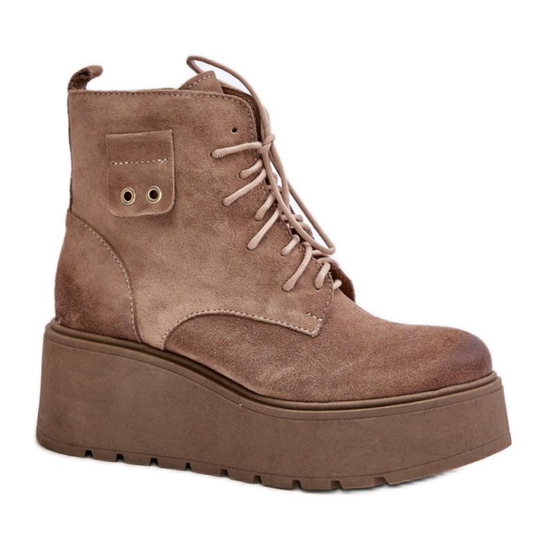 Step in style Saappaat Malli Zazoo 60499 Beige - Astu tyyliin