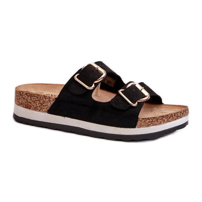 Step in style Sandaalivarvastossut Malli Ursila 24DZ21-7225 Musta - Astu tyyliin