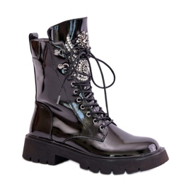Step in style Workers Model Da MR880-080 Black Lakka - Astu tyyliin musta
