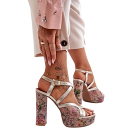 Step in style Sandaalit Malli Maciejka 06084-25 Gold - Astu tyyliin vihreä