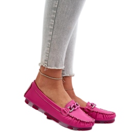 Step in style Mokasiinit Malli S.Barski LR339 Fuchsia - Astu tyyliin vaaleanpunainen Step in style Mokasiinit Malli S.Barski LR339 Fuchsia - Astu tyyliin vaaleanpunainen
