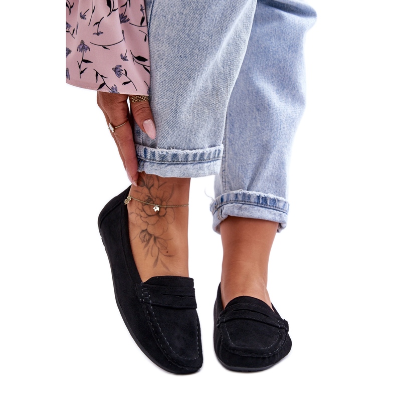 Step in style Mokasiinit Malli Lenvie FT245 Musta - Astu tyyliin