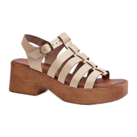 Step in style Sandaalit Malli Zazoo 40410 Beige - Astu tyyliin