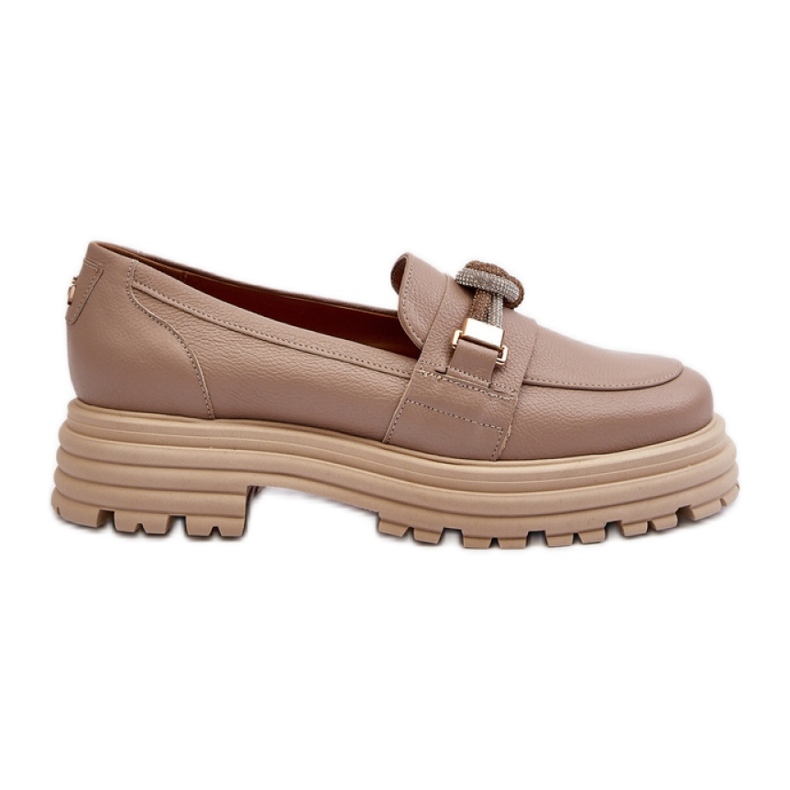 Step in style Loafers Malli Laura Messi 2780/252 Tumma beige - Astu tyyliin