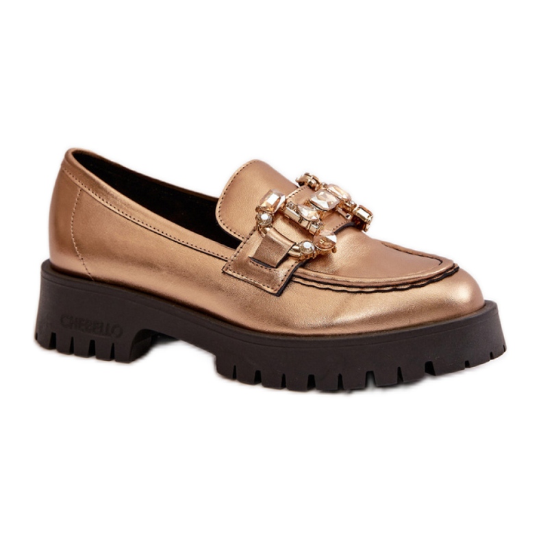 Step in style Mokasiinit Malli Chebello 4369 Gold - Astu tyyliin keltainen