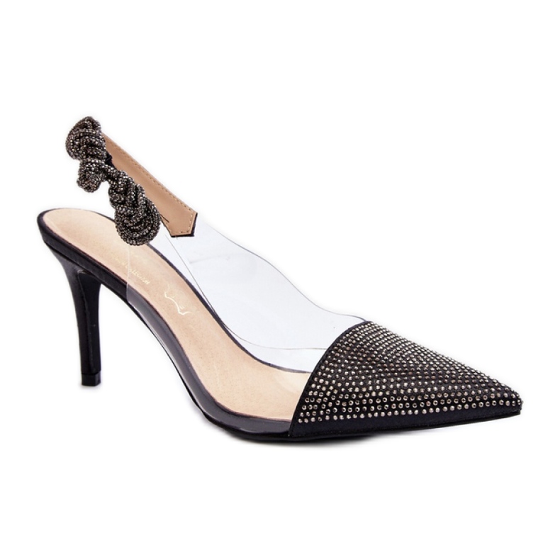 Step in style Malli Da MR1966-11 Mustat korkokengät - Astu tyyliin