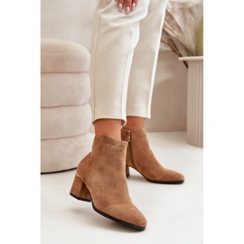 Step in style Saappaat Malli Sairis 2774 Camel - Astu tyyliin ruskea
