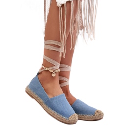 Step in style Espadrillit Malli Ismann B-727 Blue - Astu tyyliin sininen