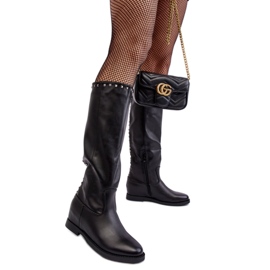 Step in style Saappaat Malli Bevitis HQ5027 Musta - Astu tyyliin Step in style Saappaat Malli Bevitis HQ5027 Musta - Astu tyyliin