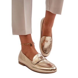 Step in style Mokasiinit Malli Sylvaine 24PB98-6990 Kulta - Astu tyyliin keltainen