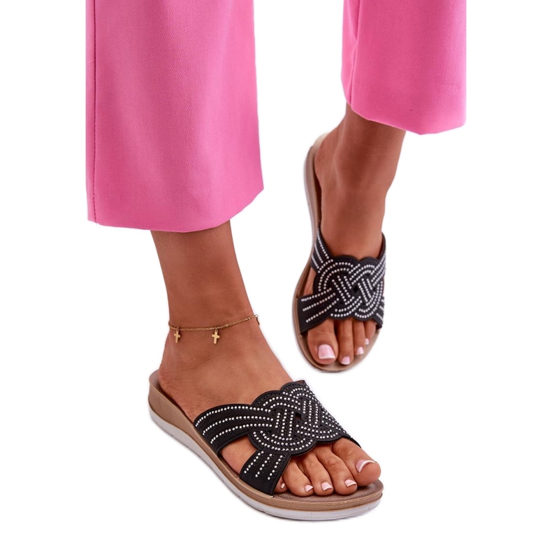 Step in style Sandaalivarvastossut Malli Inblu BV000037 Musta - Astu tyyliin