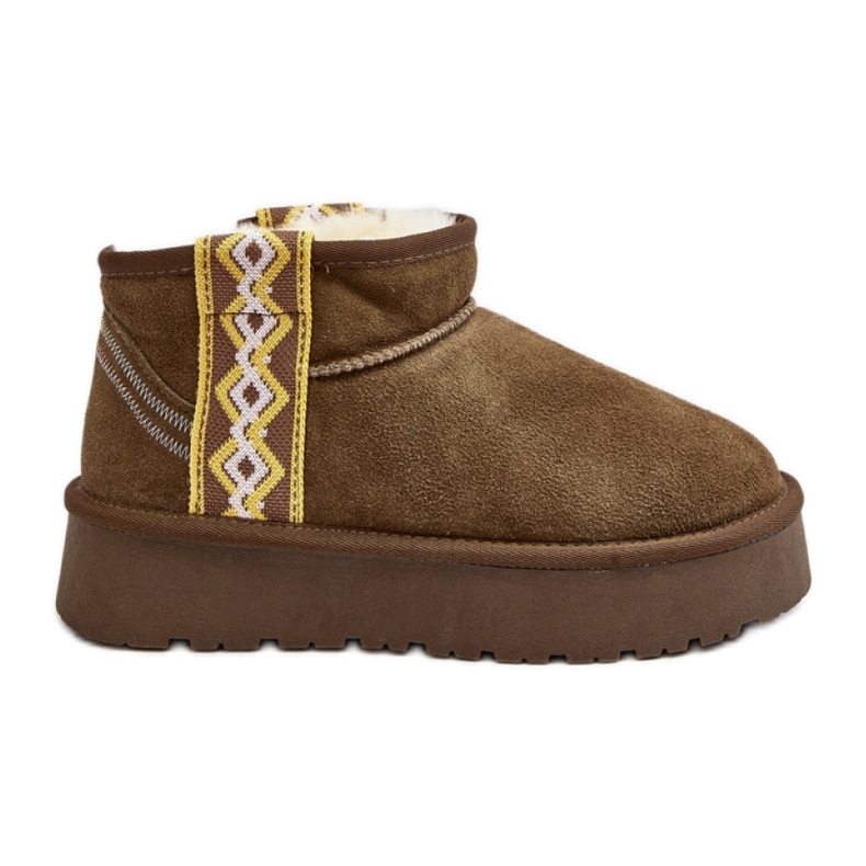 Step in style Lumikengät Malli Vebissat W5829 Vihreä - Astu tyyliin