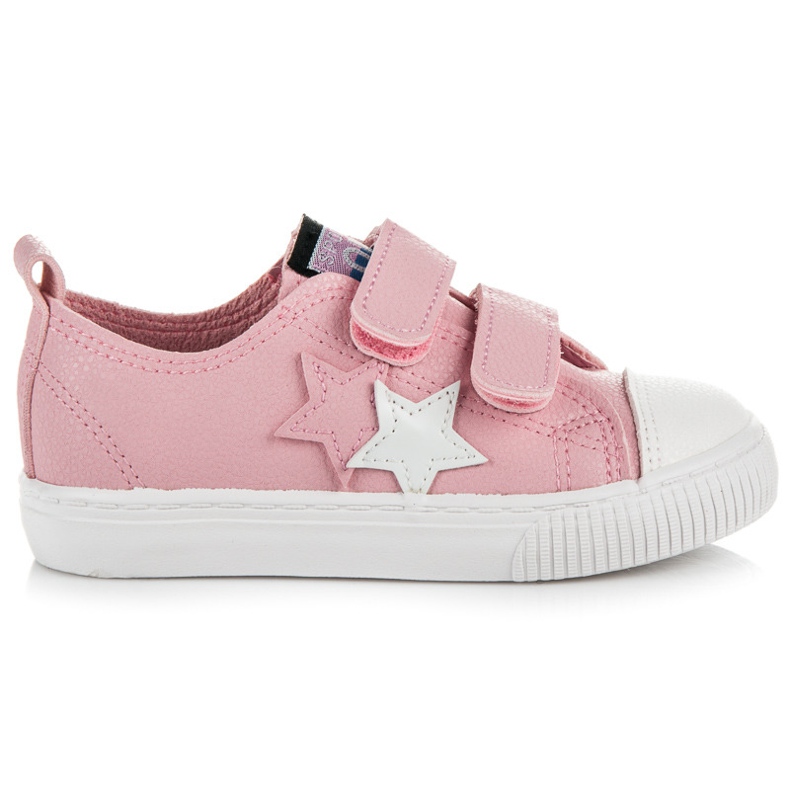 L&H Tarrakiinnikkeet ekologisella nahalla vaaleanpunainen