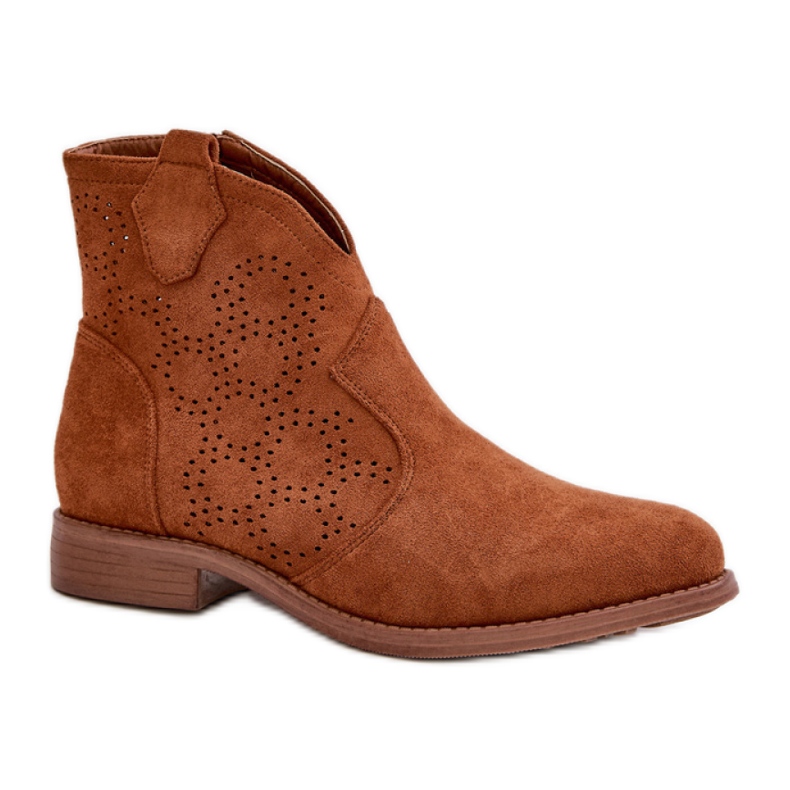 Step in style Saappaat Malli S.Barski HY42-151 Camel - Astu tyyliin ruskea