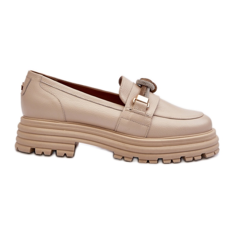Step in style Loafers Malli Laura Messi 2780 Beige - Astu tyyliin