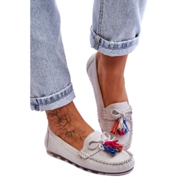 Step in style Mokasiinit Model Dorine GS37 Grey - Astu tyyliin harmaa