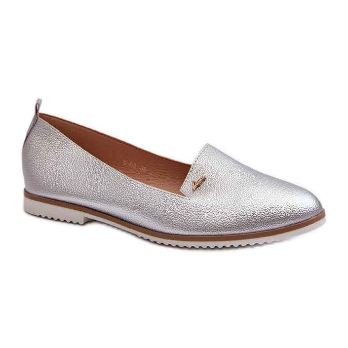 Step in style Mokasiinit Malli Enzla W-98 Silver - Astu tyyliin harmaa