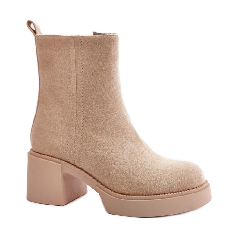 Step in style Saappaat Malli Meriluna YK39P Vaalea beige - Astu tyyliin