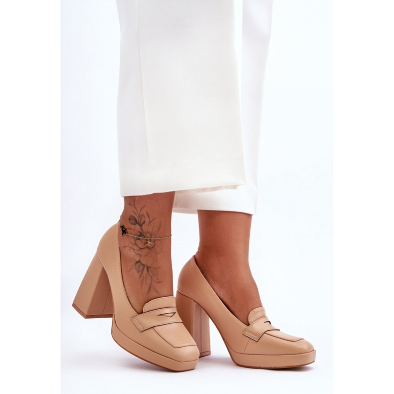 Step in style Pumput Malli Alisa M046 Nude - Astu tyyliin beige