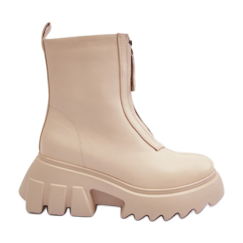 Step in style Saappaat Malli Kusma JJ52P Beige - Astu tyyliin