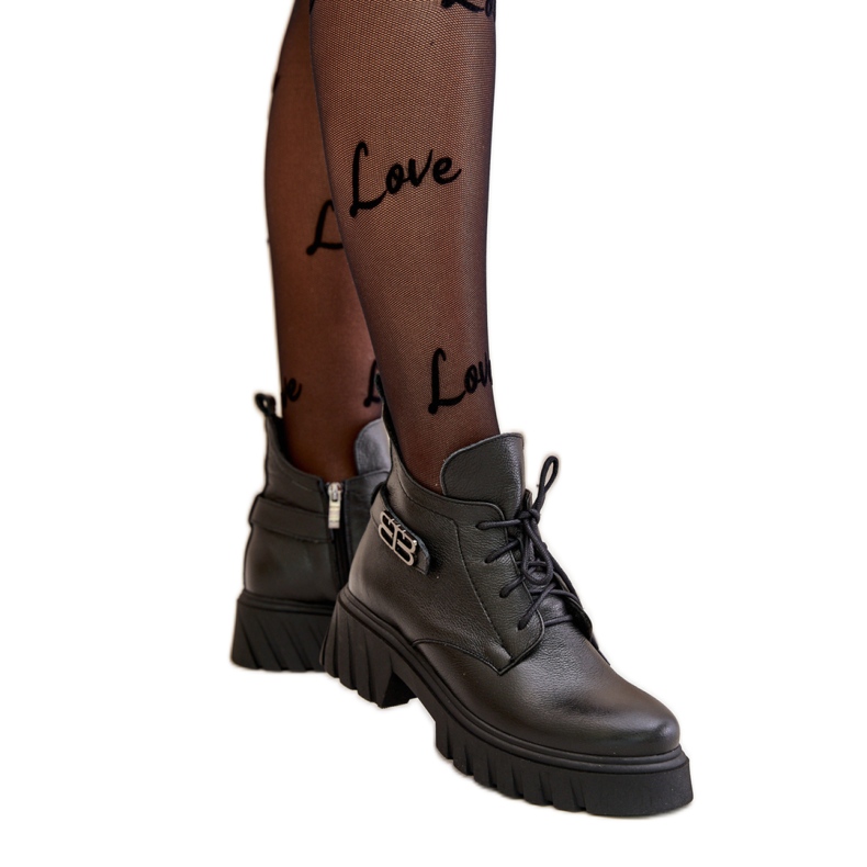 Step in style Saappaat Malli Zazoo 60483 Musta - Astu tyyliin