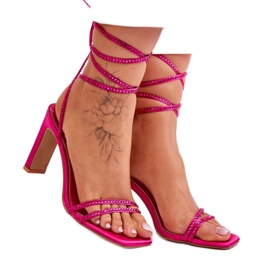 Step in style Sandaalit Malli Nessy H8-508 Fuchsia - Astu tyyliin vaaleanpunainen