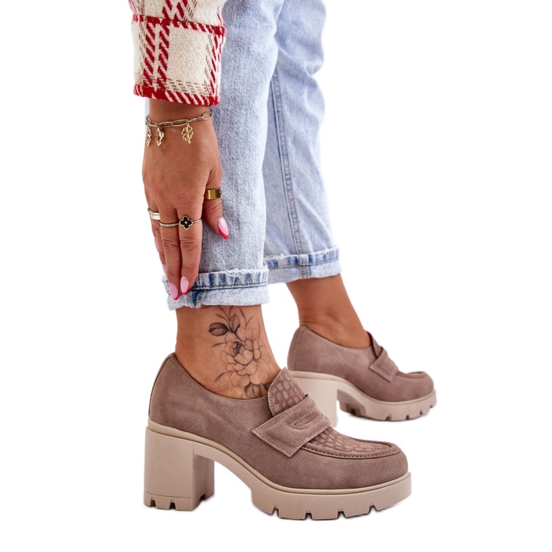 Step in style Kengät Malli Arabell 20125 Dark Beige - Astu tyyliin