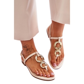 Step in style Malli Keep Going 7929 Beige sandaalit - Astu tyyliin