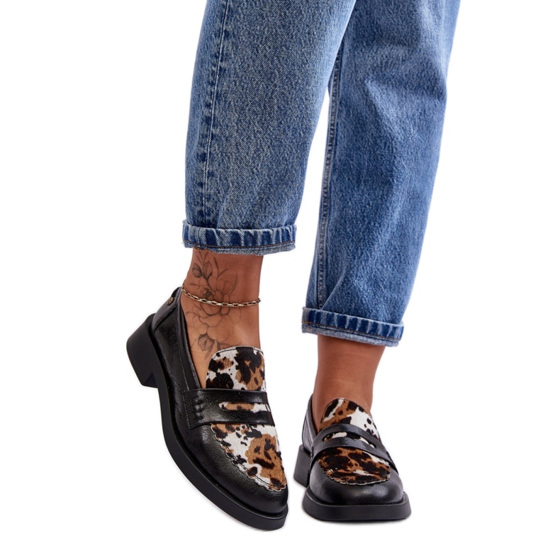 Step in style Kengät Malli Maciejka 06250-01/00-1 Musta - Astu tyyliin