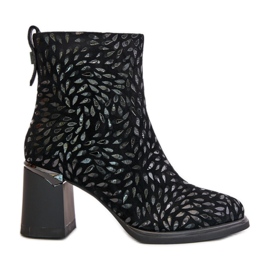 Step in style Saappaat Malli Da CR42-192 Musta - Astu tyyliin