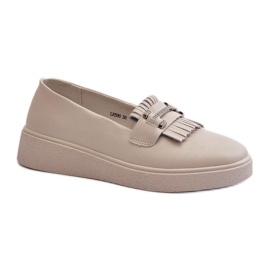 Step in style Mokasiinit Malli S.Barski LR590 Beige - Astu tyyliin
