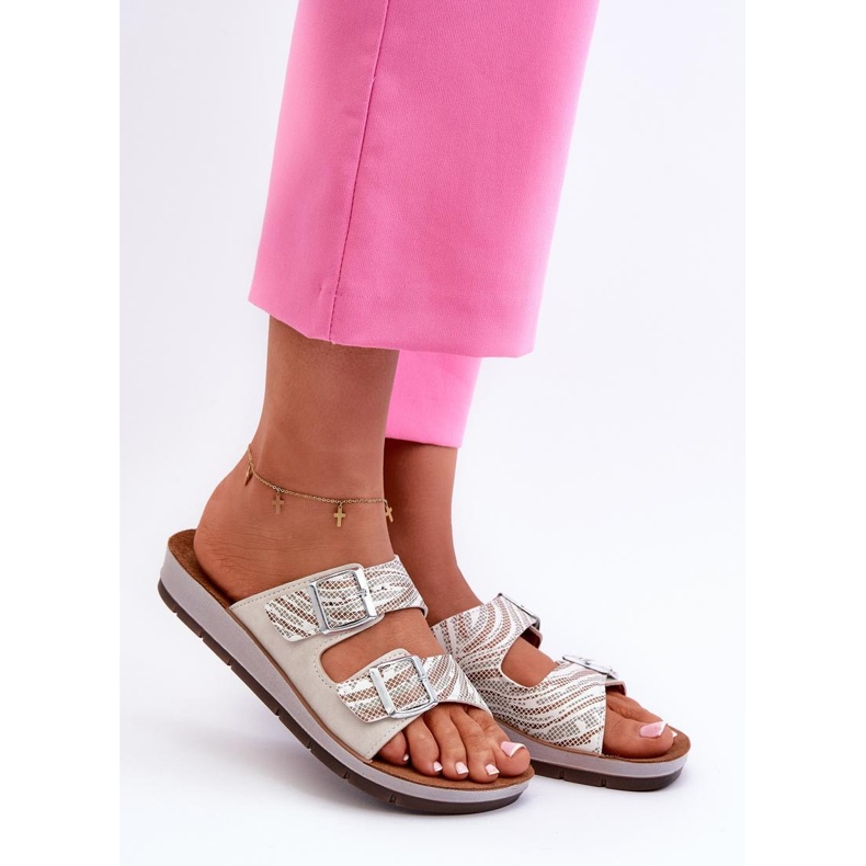 Step in style Sandaalivarvastossut Malli Inblu CP000045 Beige - Astu tyyliin