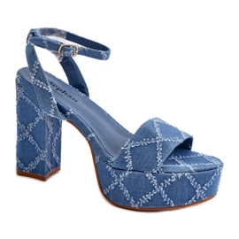 Step in style Sandaalit Malli Acrana JA-49 Blue - Astu tyyliin sininen
