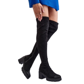 Step in style Saappaat Malli La.Fi 270067B-SU Musta - Astu tyyliin Step in style Saappaat Malli La.Fi 270067B-SU Musta - Astu tyyliin