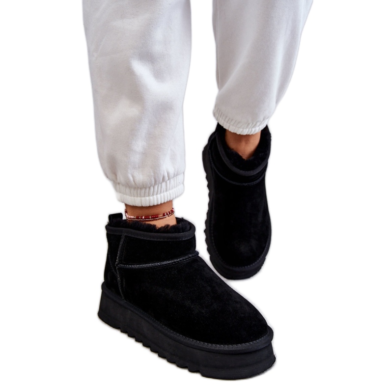 Step in style Lumikengät Malli Nucca W5828 Musta - Astu tyyliin