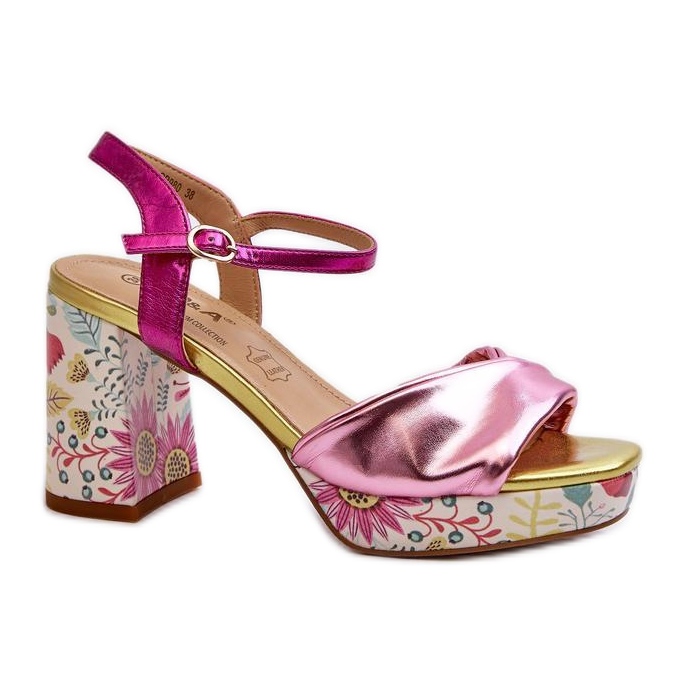 Sandaalit Malli Da CR980 Pink - Step in style vaaleanpunainen