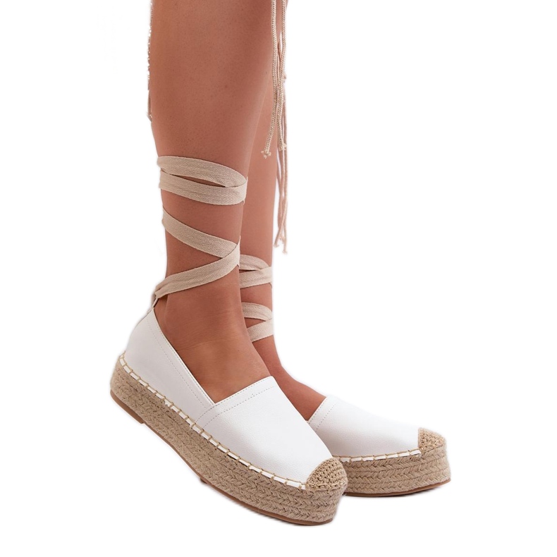 Step in style Espadrillit Malli Tailesse C-285 White - Astu tyyliin valkoinen