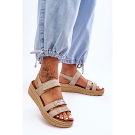 Step in style Sandaalit Malli Fresh Look 23-46011 Beige - Astu tyyliin