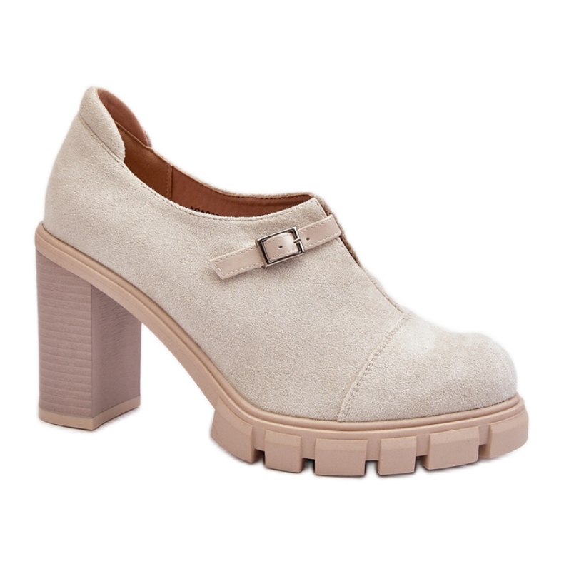 Step in style Kengät Malli Tauina ASA218-7 Beige - Astu tyyliin