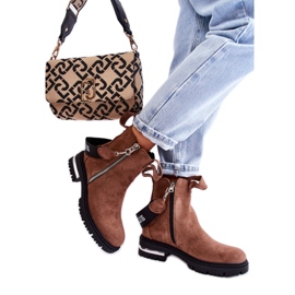 Step in style Saappaat Malli Calvaro NC1279 Ruskea - Astu tyyliin