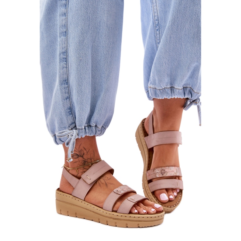 Step in style Sandaalit Malli Fresh Look 23-46011 Pinkki - Astu tyyliin vaaleanpunainen