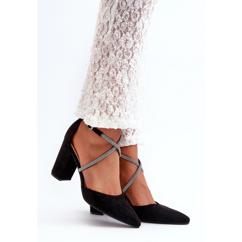 Step in style Pumput Malli Lagra QA205P Musta - Astu tyyliin Step in style Pumput Malli Lagra QA205P Musta - Astu tyyliin