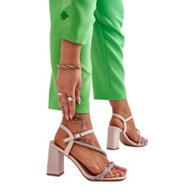 Step in style Sandaalit Malli Carlotta H8-292 Beige - Astu tyyliin Step in style Sandaalit Malli Carlotta H8-292 Beige - Astu tyyliin