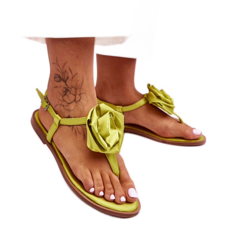 Step in style Flip-flop sandaalit Malli Carisma QQ-137 Lime - Astu tyyliin vihreä